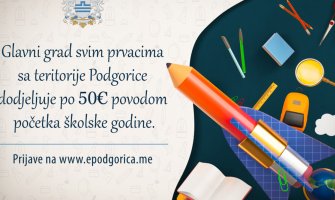 Glavni grad prvacima dodjeljuje po 50 eura