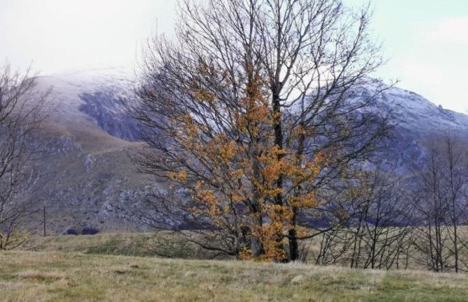 Bilo je i vrijeme: Prvi snijeg na Durmitoru, na Bobotovom kuku sada su tri stepena ispod nule