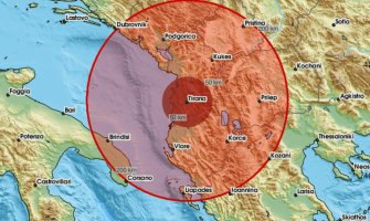 Dva zemljotresa u Albaniji nedaleko od Tirane