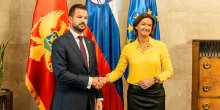 Milatović sa Fajon: Pomoć Slovenije na našom evroatlanskom putu neprocenjiva