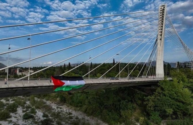 Podgorica: U nedjelju marš podrške palestinskom narodu