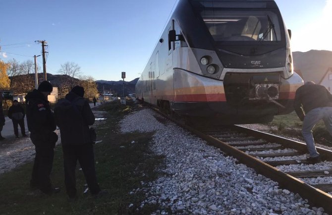 Željeznička nesreća u Nikšiću, stradala jedna osoba