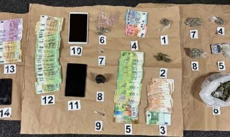 Budva: Hapšenje zbog ulične prodaje droge