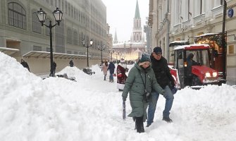 Moskvu zahvatila najintenzivnija snježna oluja u posljednjih 60 godina