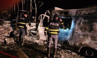 U Italiji sudar kola Hitne pomoći i autobusa sa djecom: Poginuli ljekari i pacijent