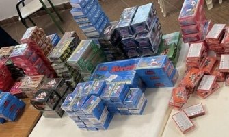 UO: U Nikšiću oduzeto preko 11 hiljada komada pirotehničkih sredstava