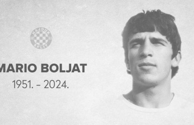 Preminuo Mario Boljat, legenda Hajduka