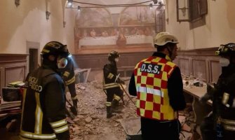 Italija: 30 povrijeđenih na vjenčanju, srušio se plafon manastira