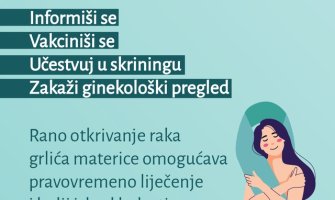 IJZ: U Crnoj Gori rak grlića materice na četvrtom mjestu kod žena i po broju novooboljelih i po broju umrlih