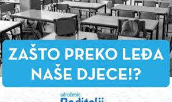 Udruženje roditelja: Štrajk prosvjetara preko leđa naše djece