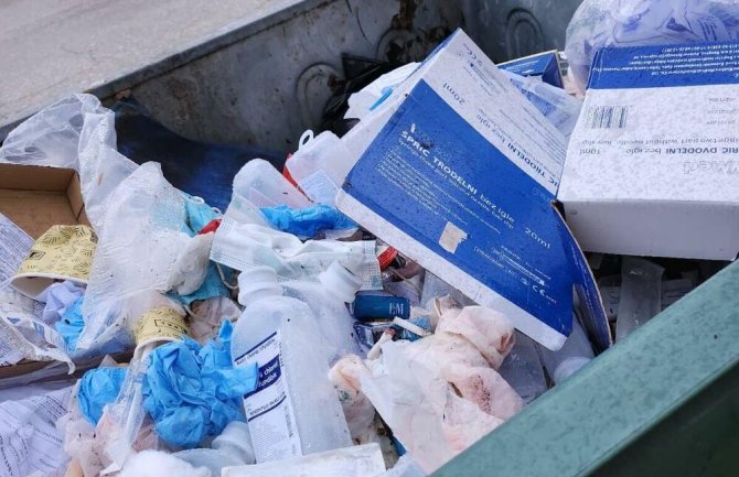 Nikšić: Crnogorska konzervativna partija podnijela prijavu zbog neadekvatnog odlaganja medicinskog otpada