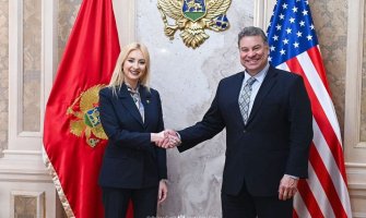Gorčević sa Eskobarom: Crna Gora da nastavi da potvrđuje privrženost euroatlantskim vrijednostima, ostvareni značajni rezultati