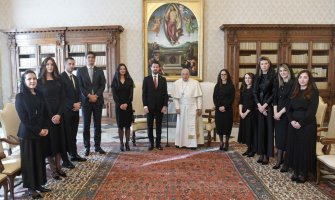 Milatović kod pape vodio čak sedam saradnika
