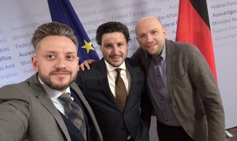 Abazović i Radovanić u Berlinu: URA evropska alternativa aktuelnoj vlasti