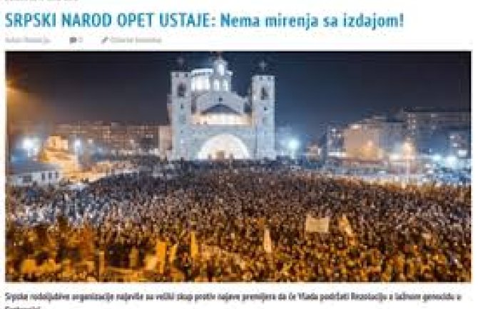 U srijedu protest “slobodoljubivog naroda” ispred Vlade Crne Gore