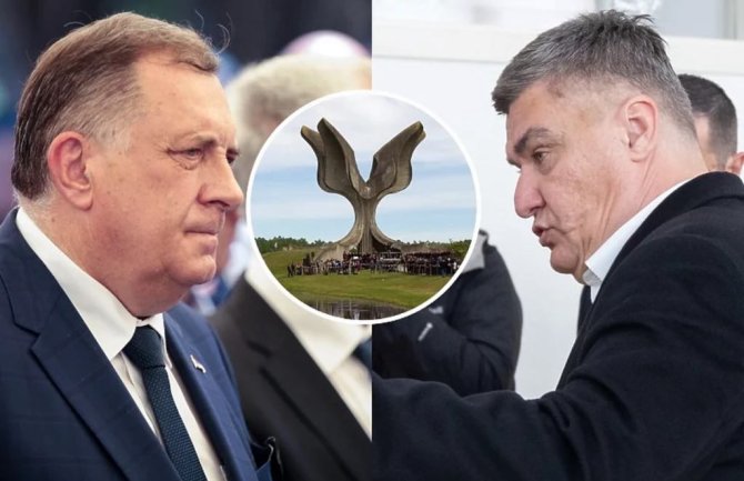 Milanović i Dodik u obračunu zbog Jasenovca: 