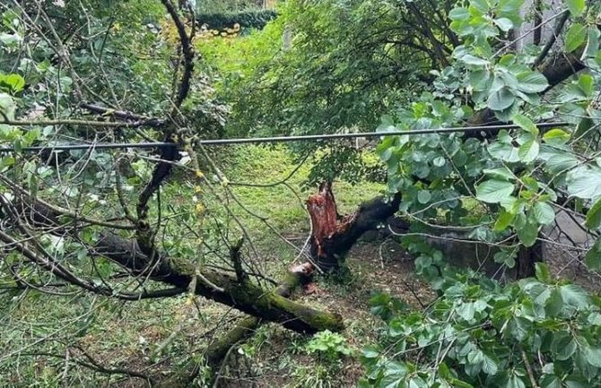 Veliko nevrijeme pogodilo Čačak, poljoprivrednici strahuju da im je grad napravio ogromnu štetu