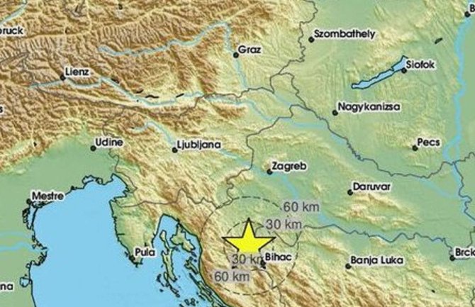 Zemljotres u Hrvatskoj, osjetili ga i u Bosni i Hercegovini