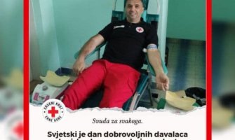 14. jun – Svjetski dan dobrovoljnih davalaca krvi: Pružite ruku za život i vi, darujte krv