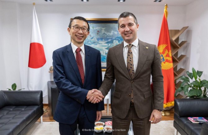 Bečić sa ambasadorom Japana: IBAR značajan trenutak za Crnu Goru