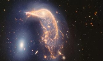 NASA objavila snimke spajanja dvije galaksije