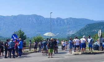 Crmničani će blokirati Sozinu u nedjelju na tri sata