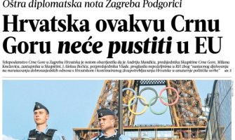 Pogledajte kako hrvatski mediji pišu o proglašenju Mandića, Bečića i Kneževića za persone non grata