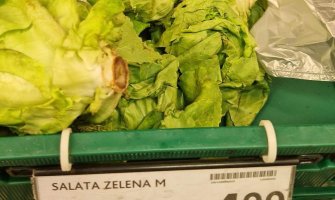 Zelena salata “samo” 4,99 e