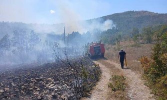 Požari u selima kod Bileće i dalje aktivni: Vatrogasci cijelu noć gasili vatru, trojica ih povrijeđena