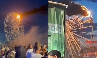 Izbio požar na panoramskom točku tokom festivala u Njemačkoj, povrijeđeno najmanje 30 osoba