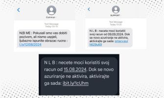 Ne klikajte na linkove iz sumnjivih SMS poruka