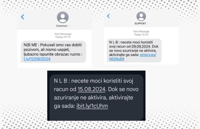 Ne klikajte na linkove iz sumnjivih SMS poruka