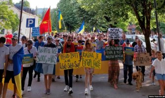 Na Cetinju sjutra nova šetnja podrške Ukrajini i manifestacija “Snaga u jedinstvu”