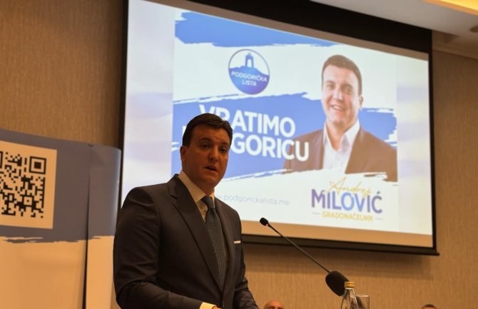 Milović: Spajić nema kičmu, on je sada privezak Andrije Mandića