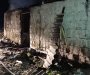 Izgorela kuća, ostale samo zidine