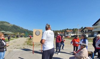 U Bijelom Polju održano takmičenje penzionera u sportskoj rekreaciji