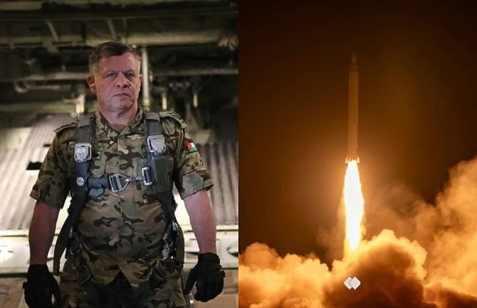 Jordan aktivno učestvovao u obaranju iranskih raketa, korišteni i avioni